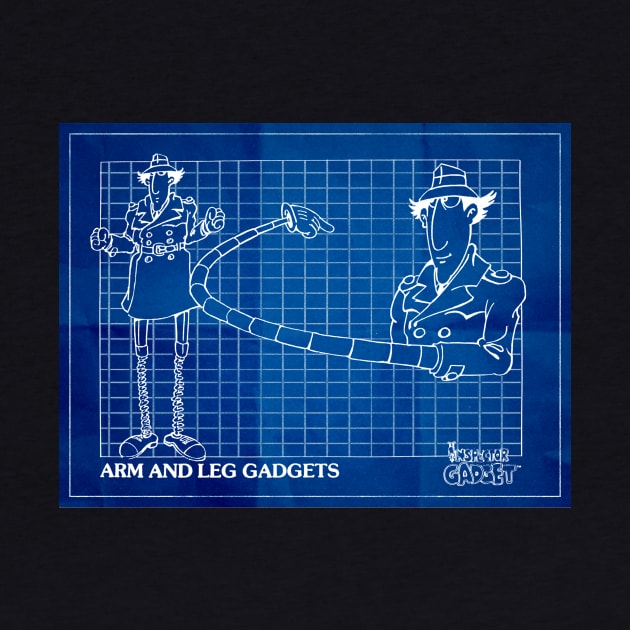 Gadget Arms and Legs by BigOrangeShirtShop